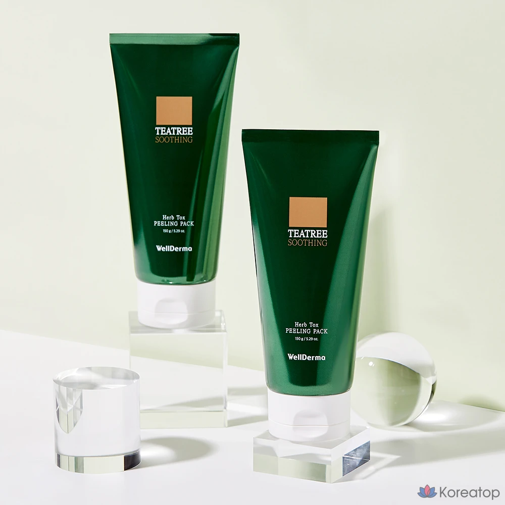 Пилинг WellDerma Chisel Tea Tree Herb Tox Peeling Pack, 150 г, 1 шт.