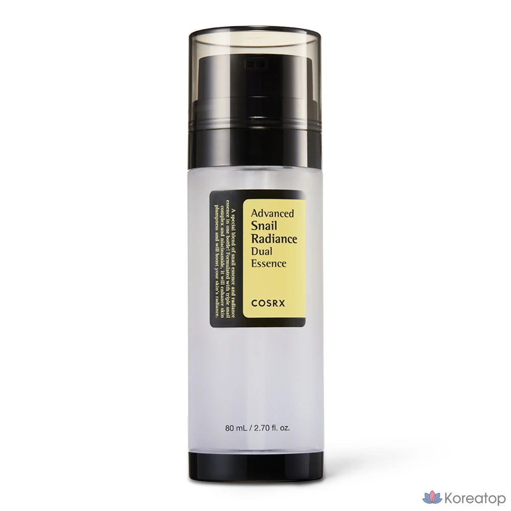 Эссенция COSRX Advanced Snail Radiance Dual Essence, 80 мл, 1 шт.
