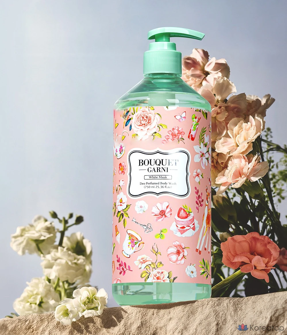 Гель для душа Bouquet garni Body Wash Perfumed White Musk, 750 мл, 1 шт.