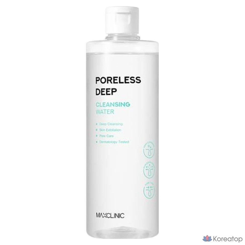Гидрофильное масло MAXCLINIC Poreless Deep Cleansing Water, 400 мл, 1 шт.