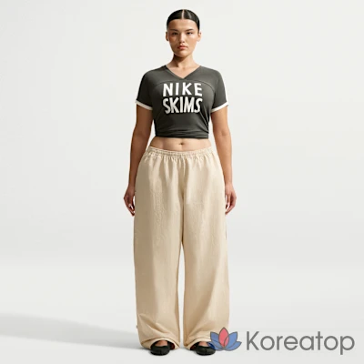Брюки женские Nike Crunch Nylon Wide-Leg Pants, фото 8