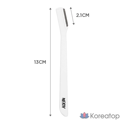 Корректор для бровей MERZY Probability Eyebrow Razor, цвет White, 8 шт.