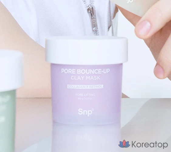 Маска для лица SNP Pore Tightening Clay Mask, 120 г, 1 шт.