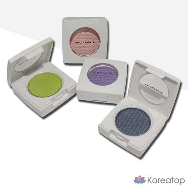 Тени для век Prorance Mono Eyeshadow, оттенок 027 Dark Brown, 1 шт.