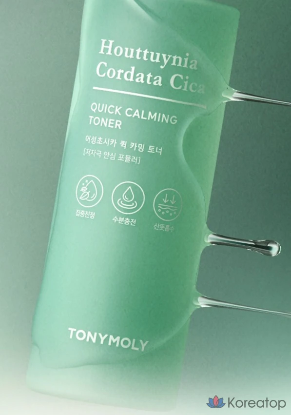 Тонер Tony Moly Aesongcho Cica Quick Calming Toner, 200 мл, 1 шт.