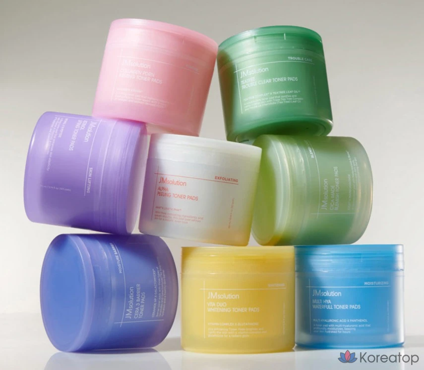 Тонер-пэды JM Solution Vita Duo Whitening Toner Pad, 170 мл, 100 шт.