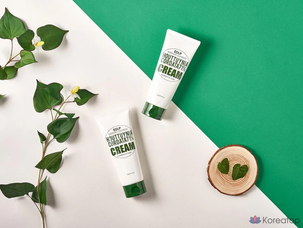 Крем для лица Derma Factory EDLP Heartleaf 71% Moisture Cream, 120 г, 1 шт., фото 4