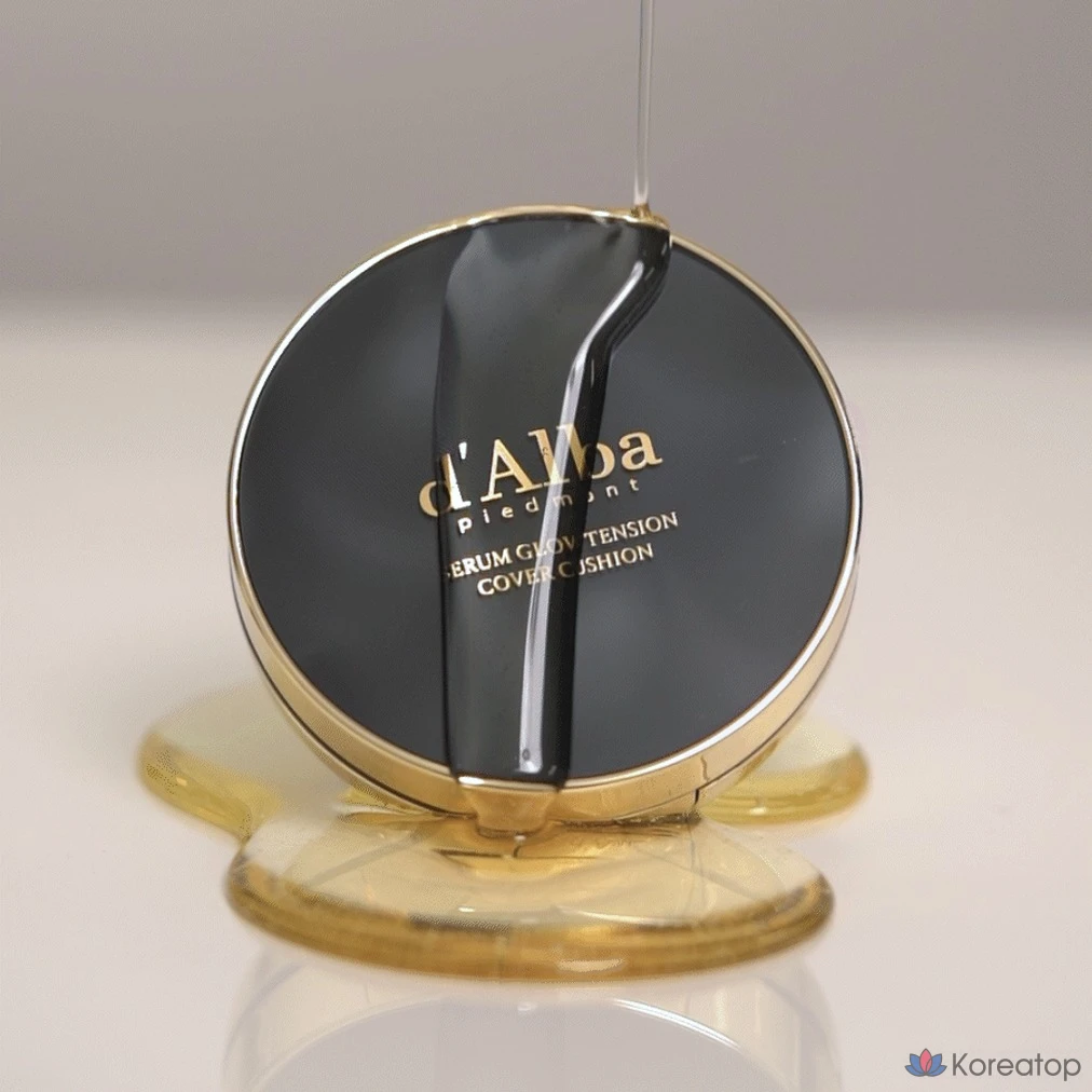 Кушон d'Alba Serum Glow Tension Cover Cushion, оттенок 23, 17 г, 1 шт.