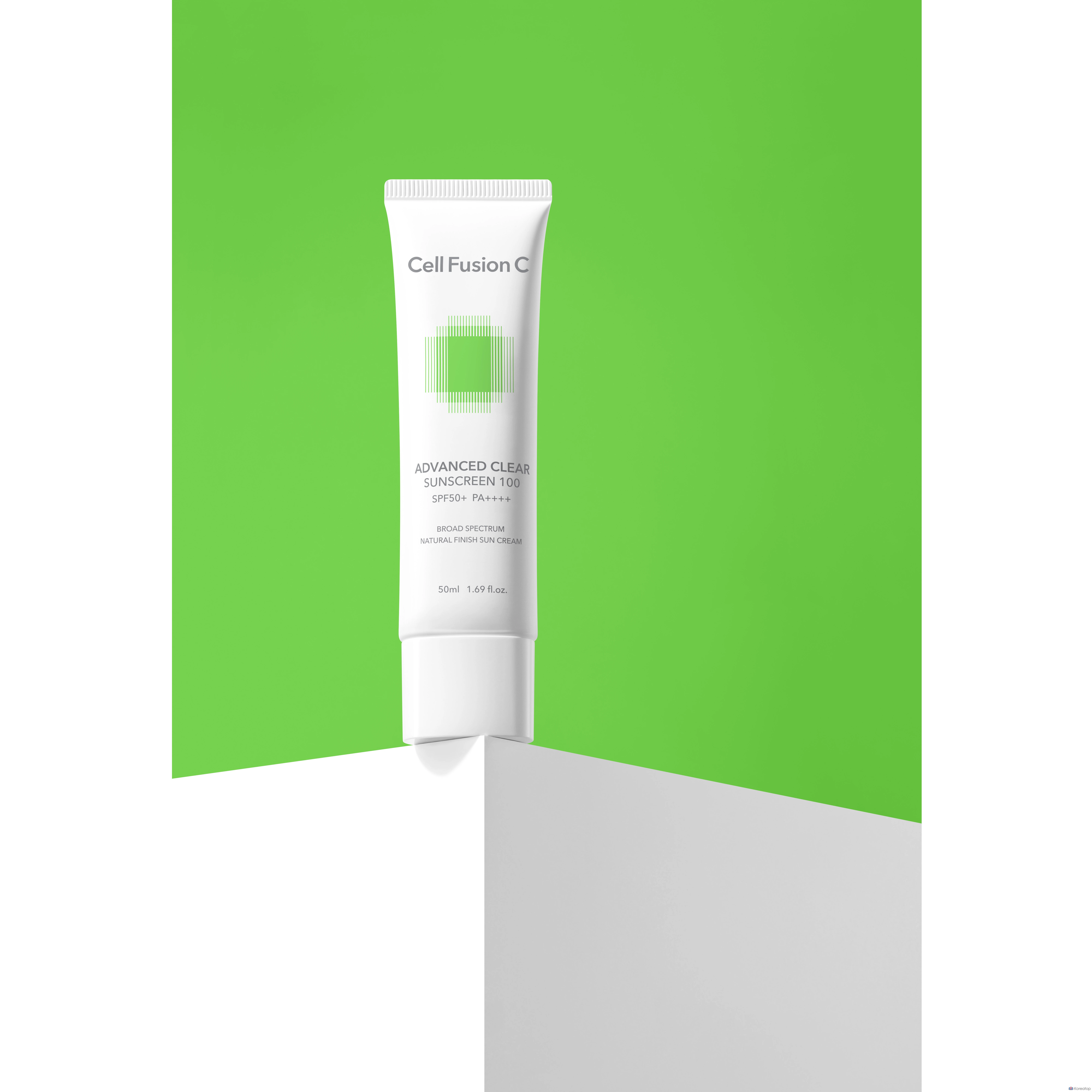 Солнцезащитный крем CELL FUSION C Advanced Clear Sunscreen 100 SPF 50+ PA++++, 50 мл, 1 шт., фото 3