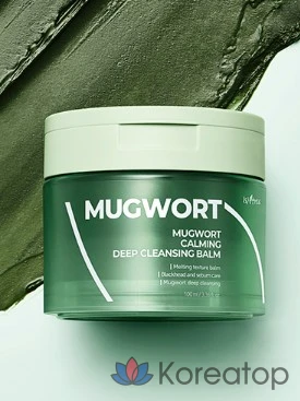 Гидрофильное масло IsNtree Mugwort Calming Deep Cleansing Balm, 100 мл, 1 шт.
