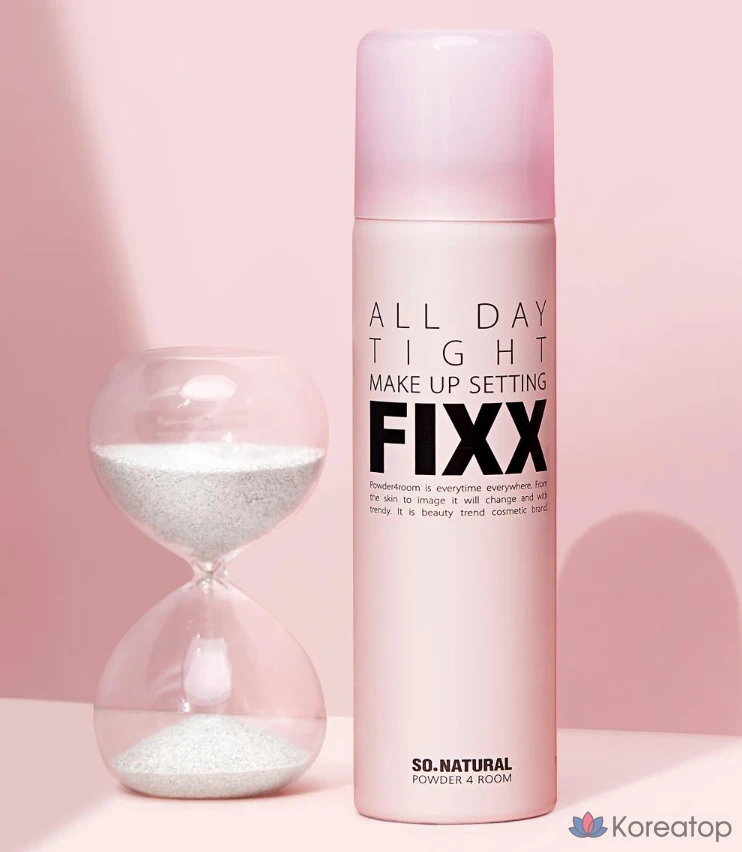 Фиксатор макияжа So Natural Powder Room All Day Tight Makeup Setting Fixer, 100 мл, 1 шт.