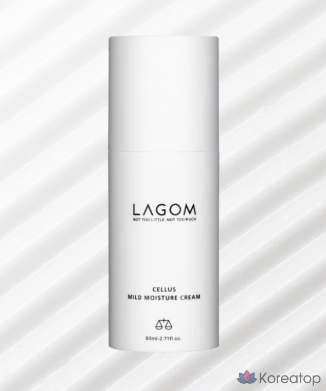 Крем для лица LAGOM Cellus Mild Moisture Cream, 80 мл, 1 шт.