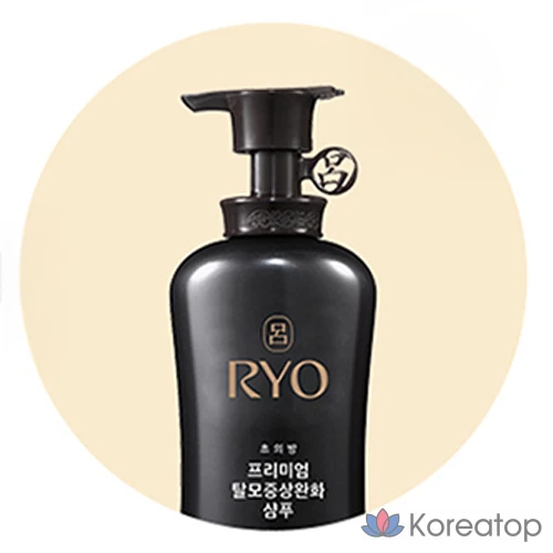 Шампунь Ryo Choui Bang Premium для ослабления симптомов выпадения волос, 490 мл, 1 шт.
