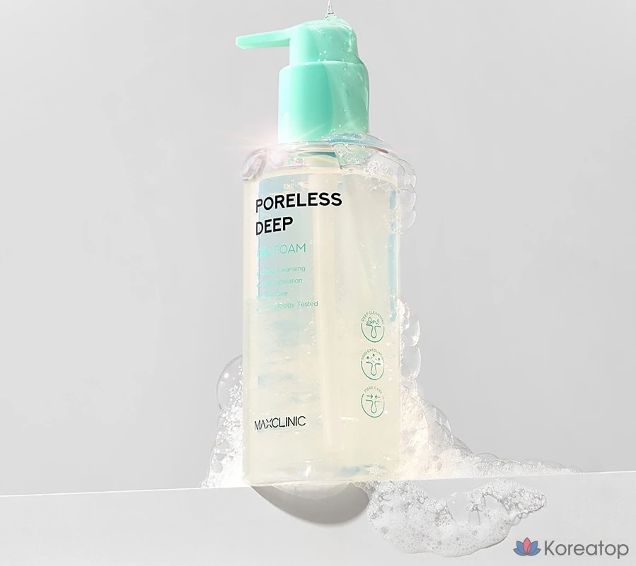Гидрофильное масло-пенка MAXCLINIC Poreless Deep Cleansing Oil Foam, 200 мл, 1 шт.