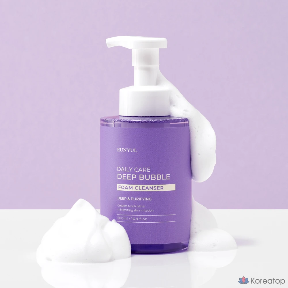 Пенка для умывания Eunyul Daily Care Deep Bubble Foam Cleanser, 500 мл, 1 шт.