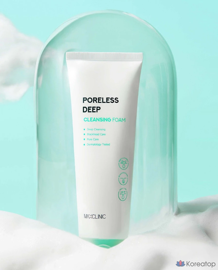 Очищающая пенка MAXCLINIC Poreless Deep Cleansing Foam, 150 г, 1 шт.