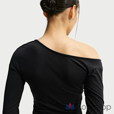 Лонгслив женский Nike One Relaxed Dri-FIT Long-Sleeve Top, фото 2