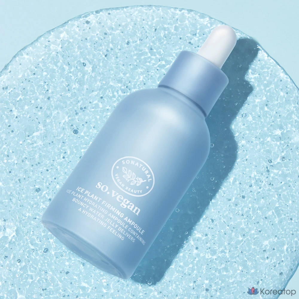 Ампульная сыворотка So Natural Ice Plant Firming Ampoule, 55 мл, 1 шт.