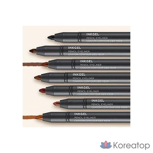 Подводка для глаз FMGT Ink Gel Pencil Liner, оттенок 04 Choco Latte, 0.5 г, 1 шт., фото 4