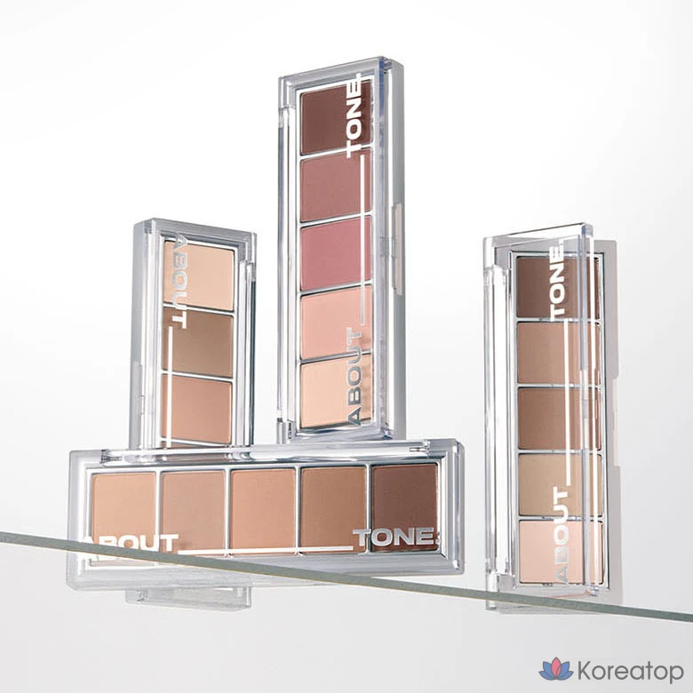 Тени для век ABOUT TONE Return to Basic Shadow Palette, оттенок 04, 8 г, 1 шт., фото 6