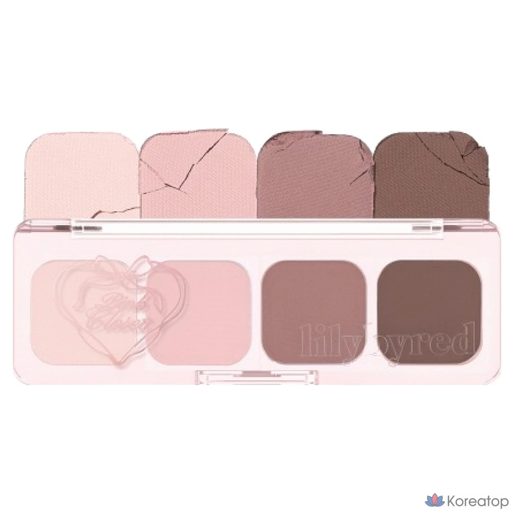Палитра теней для век Lilybyred Mood It Palette AD, оттенок 07 Romantic It, 1 шт.