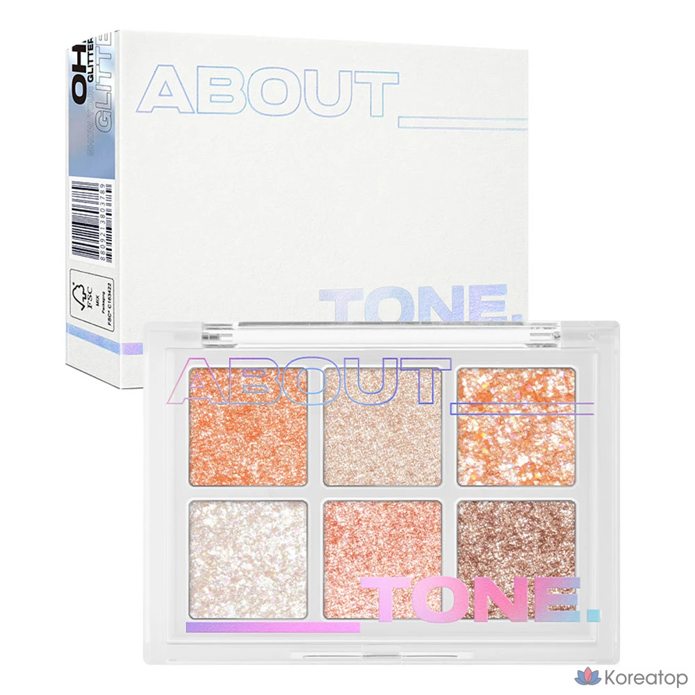 Тинт для губ ABOUT TONE Oh My Glitter Pop, оттенок 03 Oh Dreamer, 1 шт.
