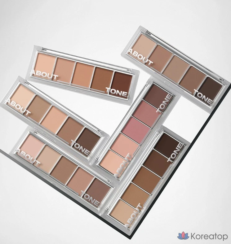 Тени для век ABOUT TONE Return to Basic Shadow Palette, оттенок 04, 8 г, 1 шт., фото 7