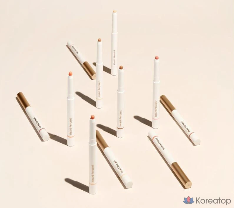 Тинт для губ Heart Percent Vegan Beauty Dot On Mood Lip Pencil, оттенок 04 Strawberry Milk, 0.8 г, 1 шт., фото 5