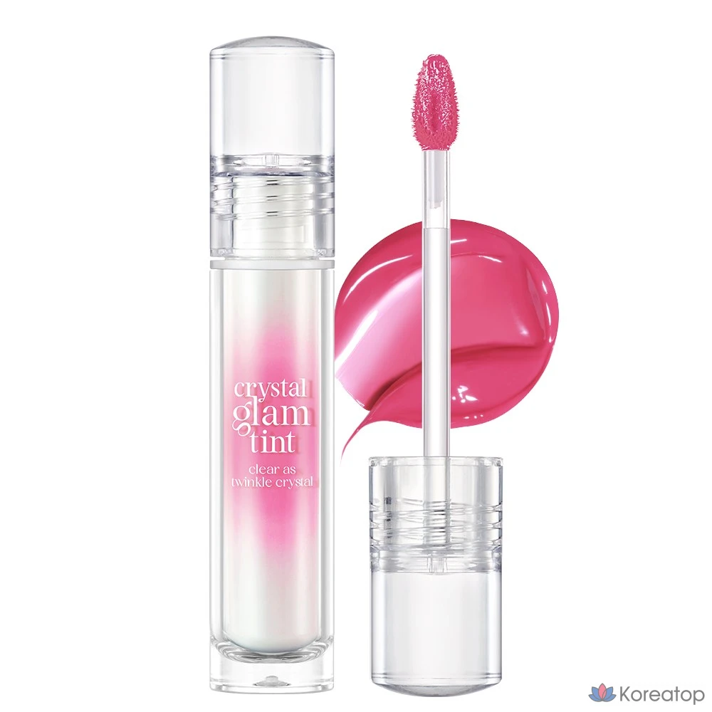 Тинт для губ Clio Crystal Glam Tint, оттенок 016 Luxury Mauve Ruby, 3.4 г, 1 шт.