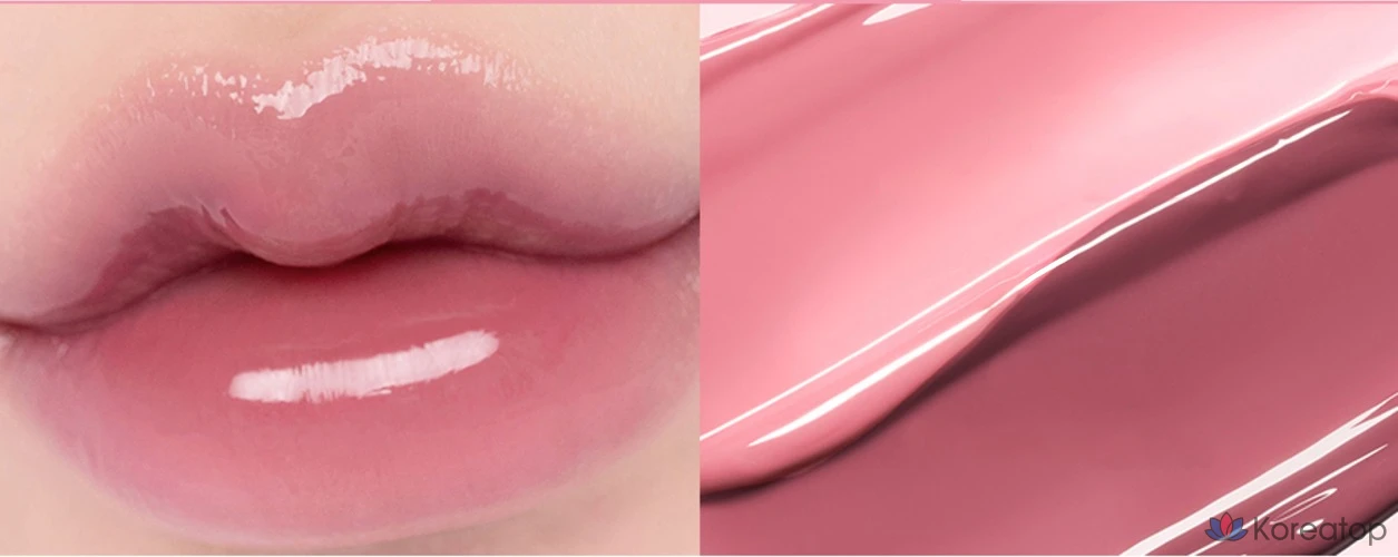 Тинт для губ ROM&ND Glasting Color Gloss Lip Tint, оттенок 01 Peony Ballet, 1 шт., фото 9