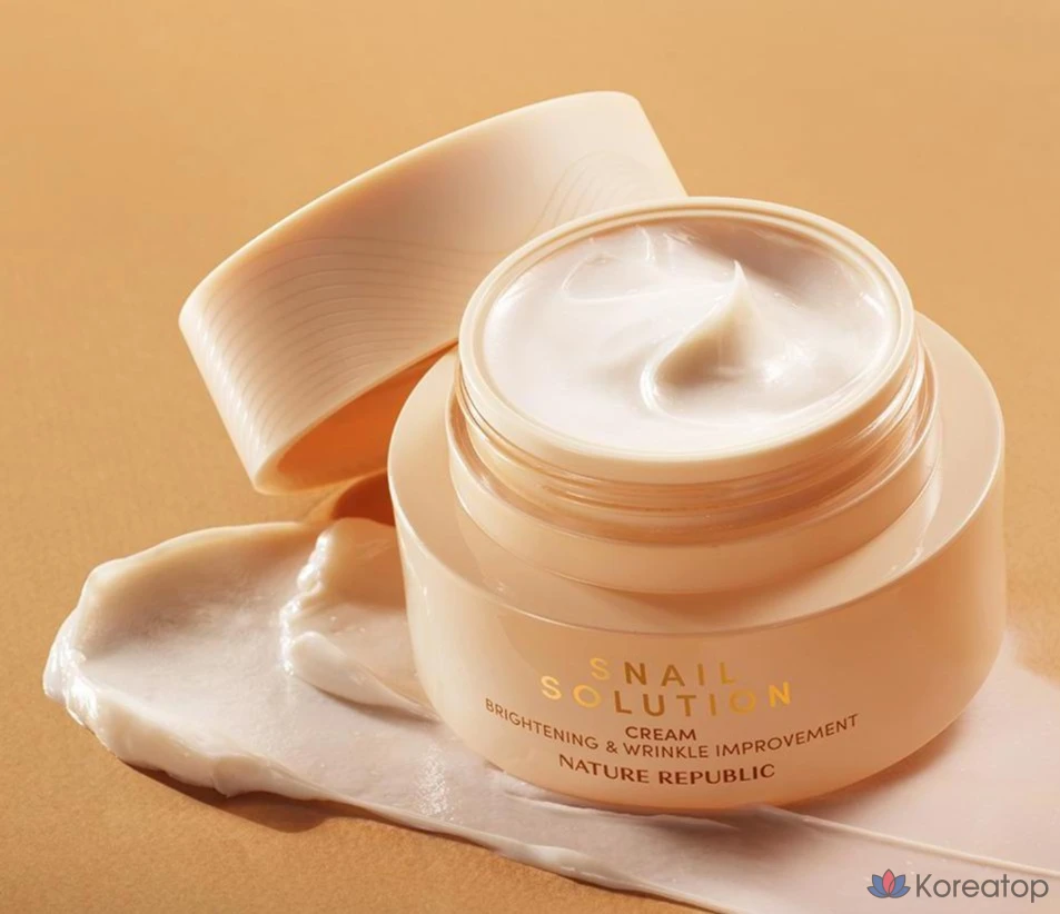 Крем Nature Republic Snail Solution Cream, 52 мл, 1 шт.