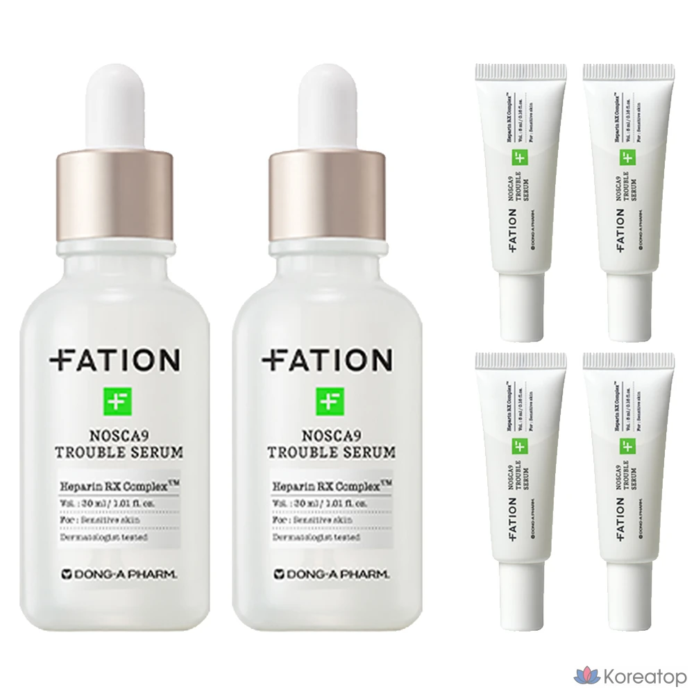 Набор для ухода FATION Noscarna Serum 30ml + 5ml x 2p Set, 2 шт.