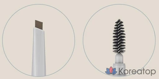 Карандаш для бровей ROM&ND Han All Sharp Brow, оттенок C2 Gray Stopper, 1 шт.