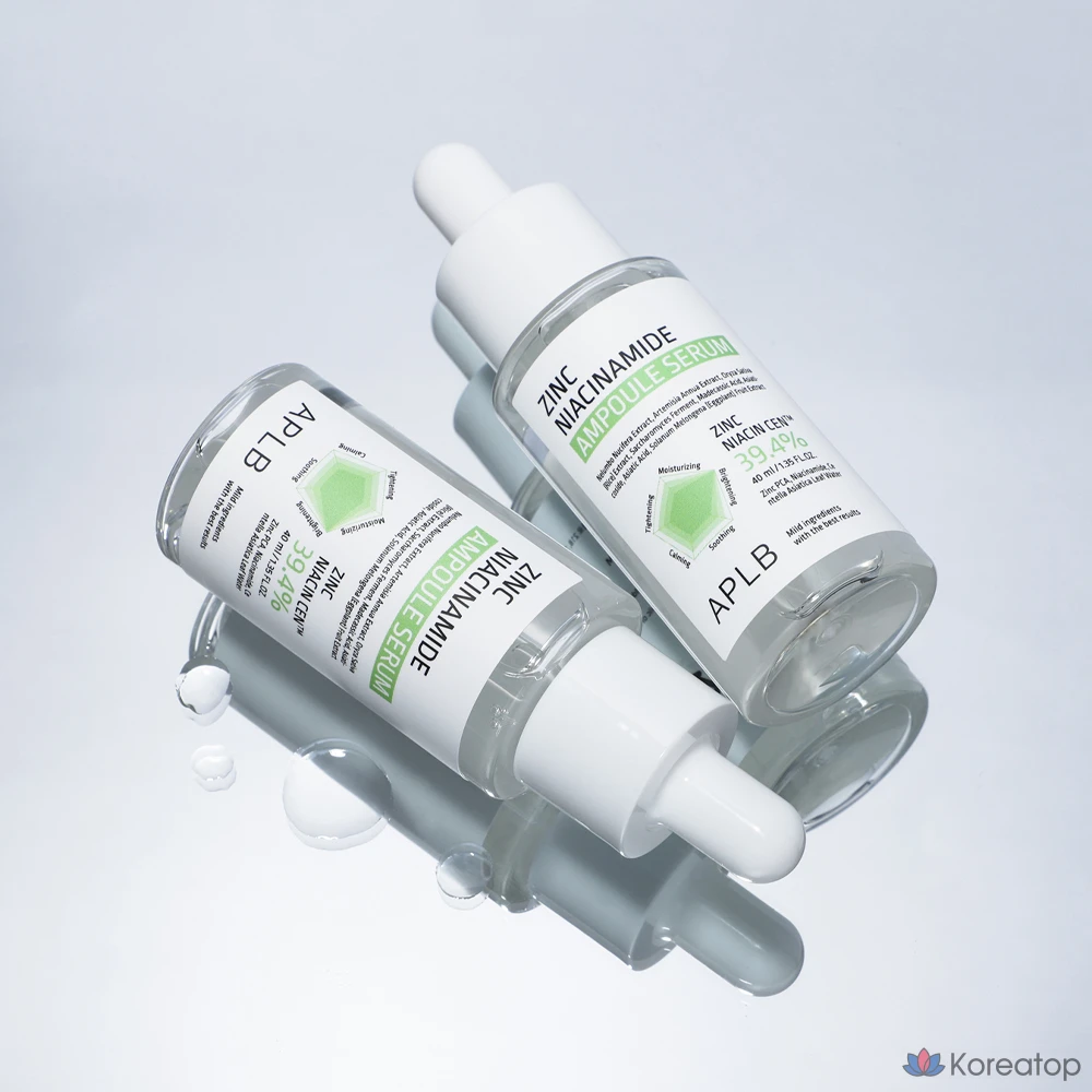 Ампульная сыворотка APLB Zinc Niacinamide Ampoule Serum, 40 мл, 1 шт.