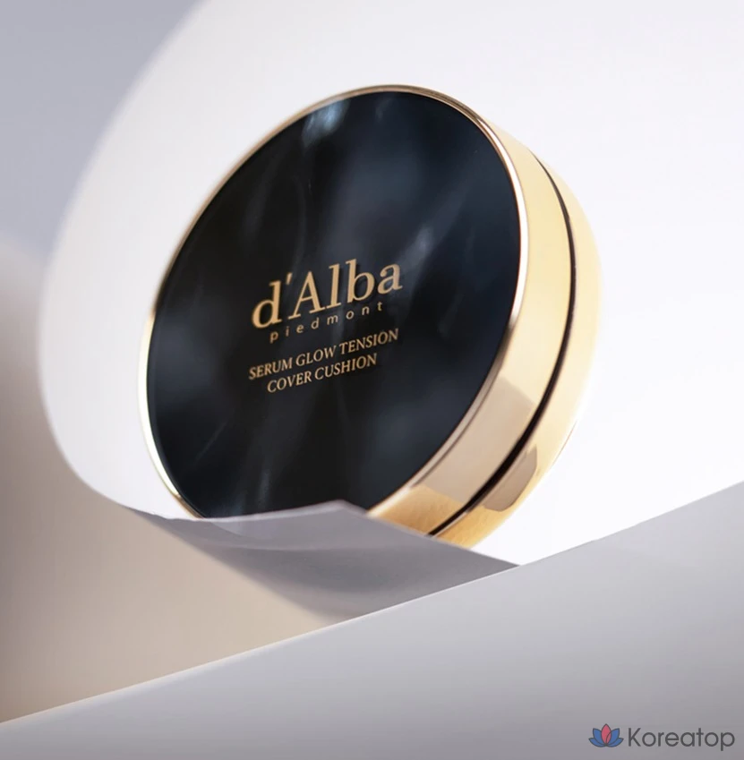 Кушон d'Alba Serum Glow Tension Cover Cushion Refill, оттенок 23, 17 г, 1 шт.