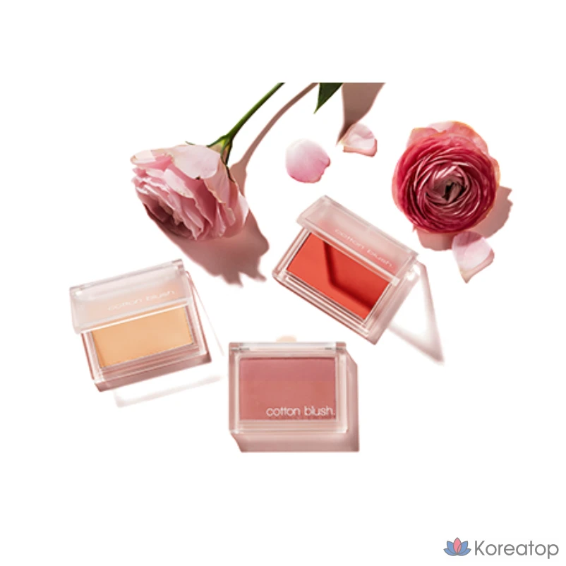 Румяна Missha Cotton Blusher, оттенок Mandarin Ade, 4 г, 1 шт.