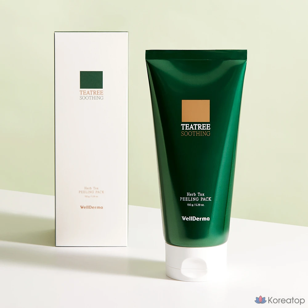 Пилинг WellDerma Chisel Tea Tree Herb Tox Peeling Pack, 150 г, 1 шт.