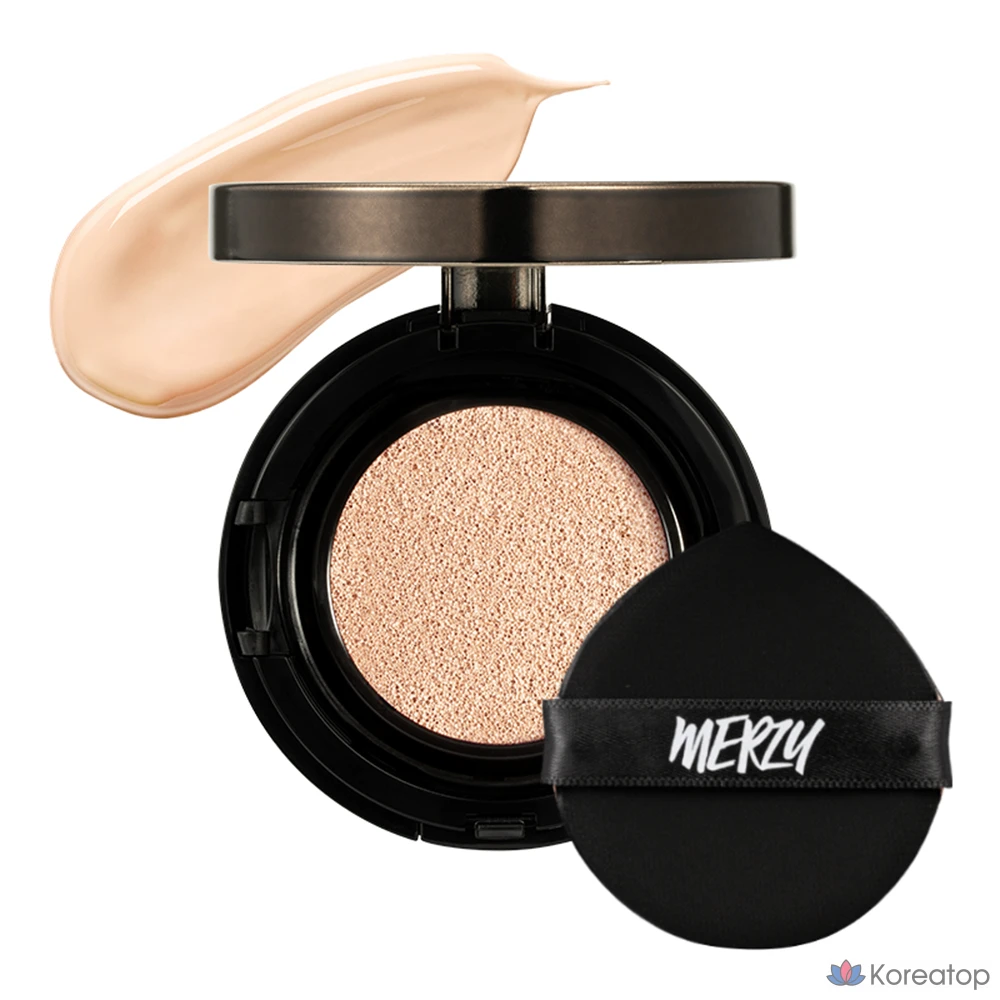 Кушон MERZY The First Glow Cushion Foundation, оттенок 22N Beige, 13 г, 1 шт., фото 2