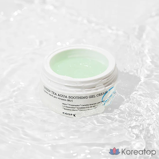 Увлажняющий гель-крем COSRX Hydrium Green Tea Aqua Soothing Gel Cream, 50 мл, 1 шт.