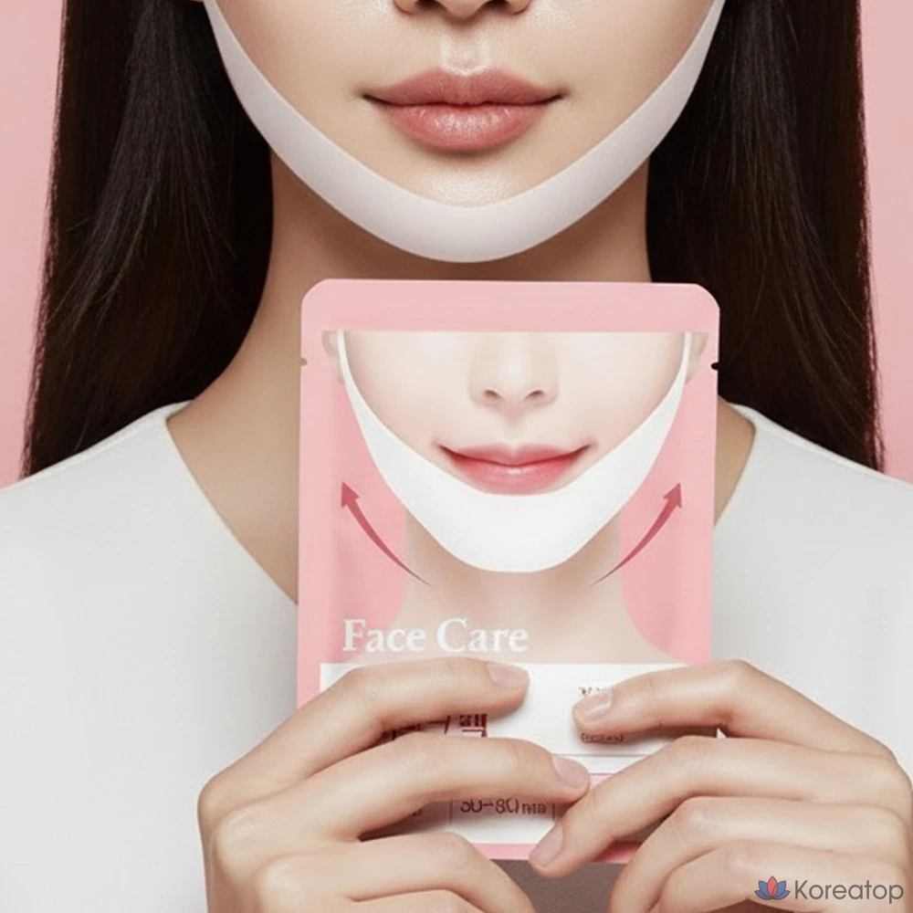 Тканевая маска для лица Lolo Skinny Packmein Hydrogel Collagen V-Linepatch Lifting Mask, 30 шт., фото 6