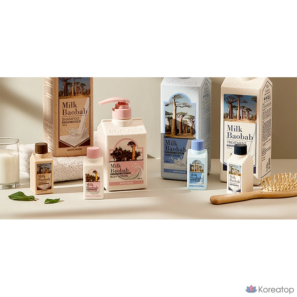Набор для ухода Milk Baobab White Musk Travel Kit, 4 шт., фото 5