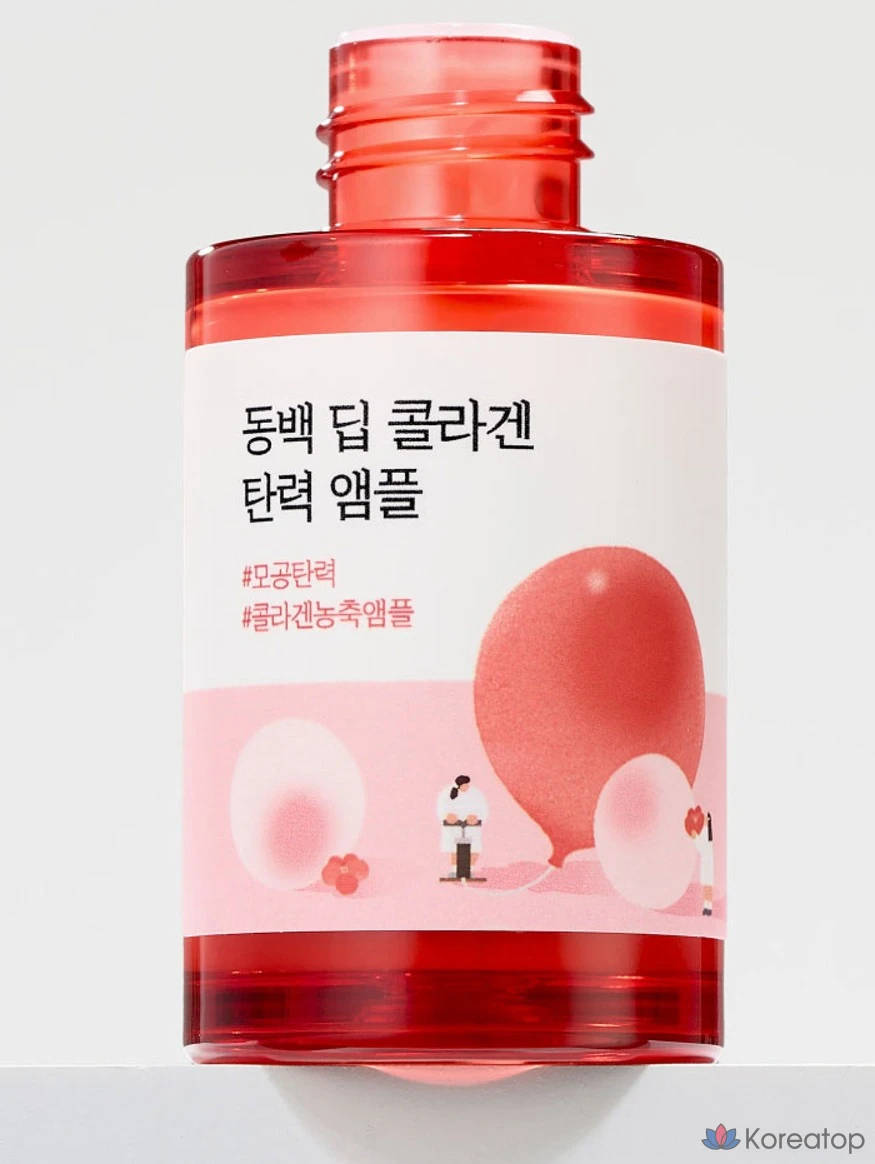 Ампульная сыворотка Round Lab Camellia Deep Collagen Firming Ampoule, 30 мл, 1 шт.