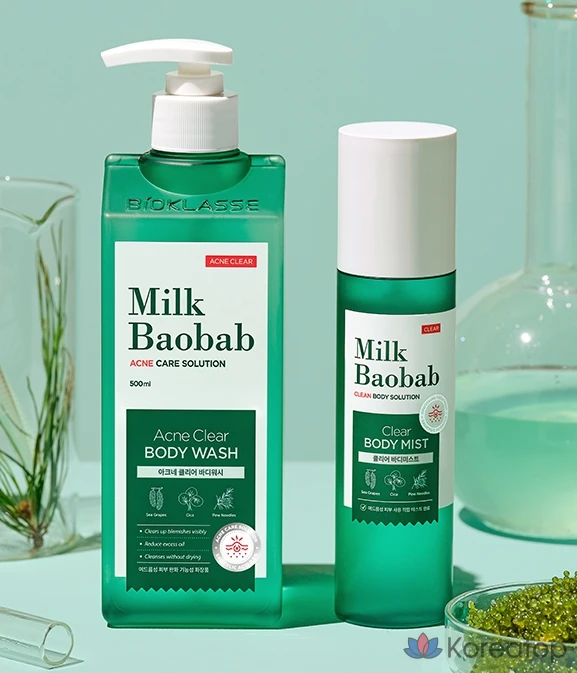 Гель для душа Milk Baobab Acne Clear Body Wash, 500 мл, 1 шт.