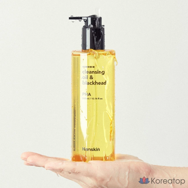 Гидрофильное масло HANSKIN Blackhead PHA Cleansing Oil, 200 мл, 1 шт.
