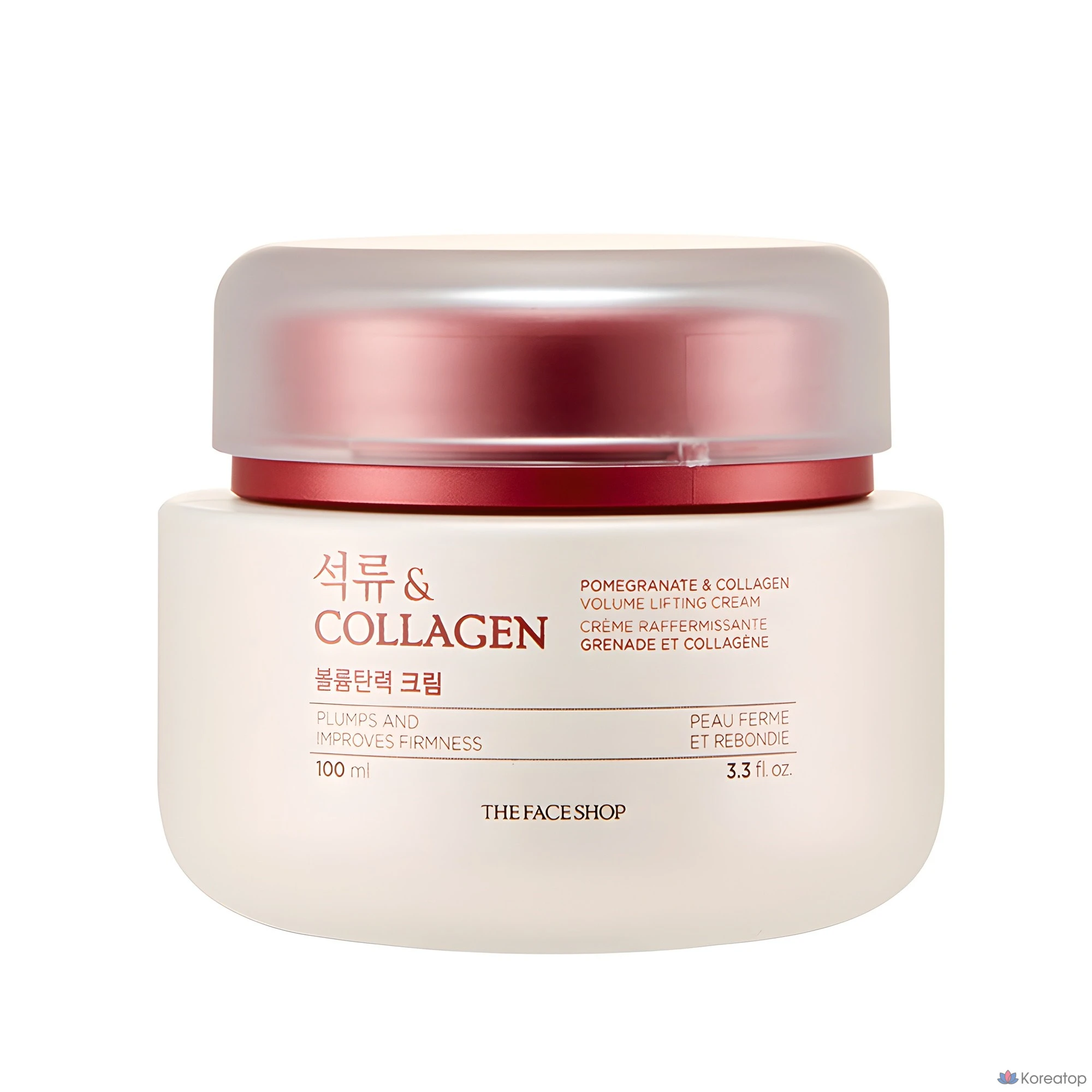 Крем The Face Shop Pomegranate & Collagen Volume Elasticity Cream, 100 мл, 1 шт.