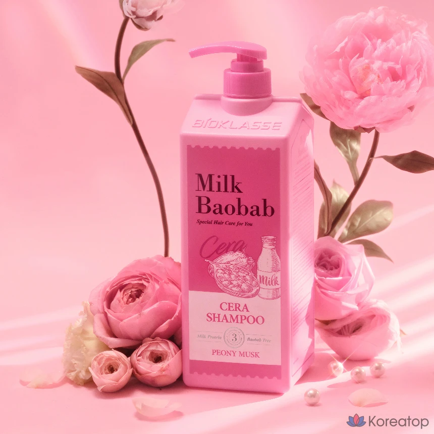 Шампунь Milk Baobab Cera Shampoo Peony Musk, 1.2 л, 1 шт.