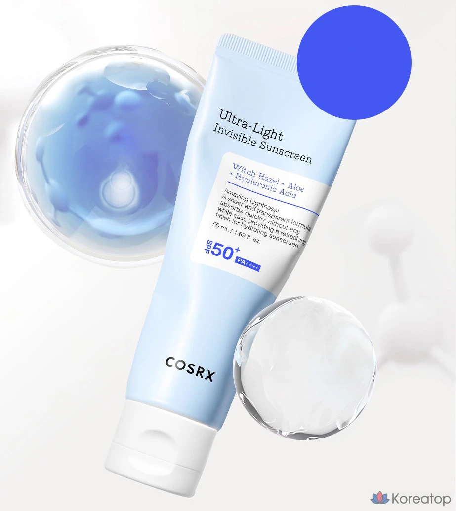 Солнцезащитный крем COSRX Ultra Light Invisible Sun Serum SPF50+ PA++++, 50 мл, 1 шт.