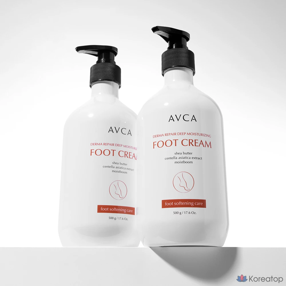 Крем для ног AVCA Derma Repair Moisturizing Foot Cream, 500 мл, 1 шт.