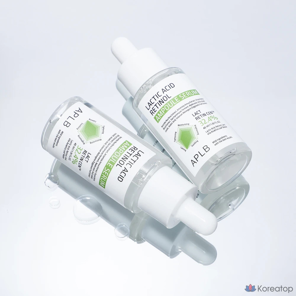 Сыворотка APLB Lactic Acid Retinol Ampoule Serum, 40 мл, 1 шт.