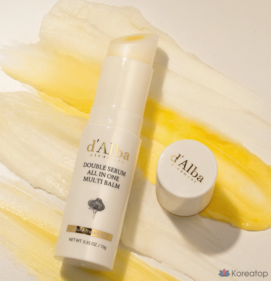 Бальзам для лица d'Alba Double Serum All-in-One Multi Balm, 10 г, 1 шт.